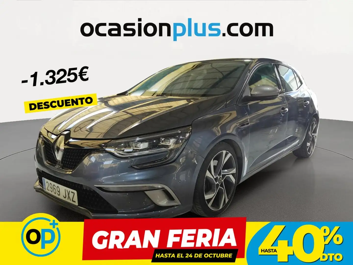 Renault Megane 1.6 TCe Energy GT EDC 151kW Gris - 1