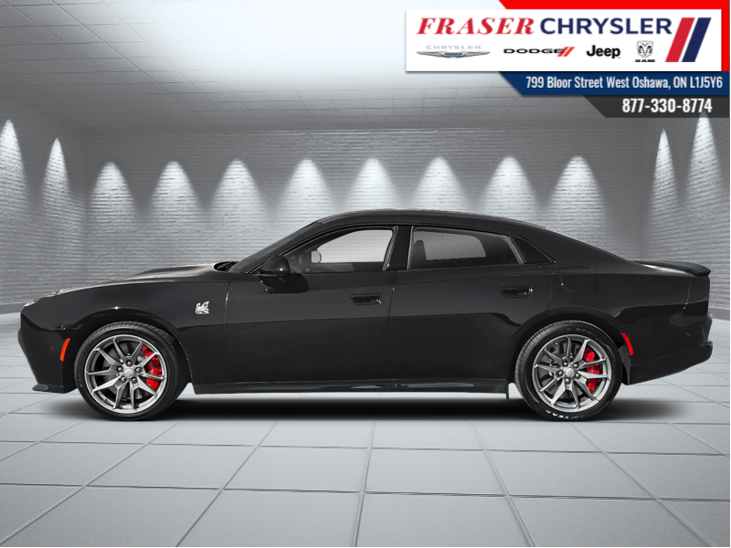 Black 2026 Dodge Charger R/T Plus Sedan AWD Sedan All-Wheel Drive Automatic