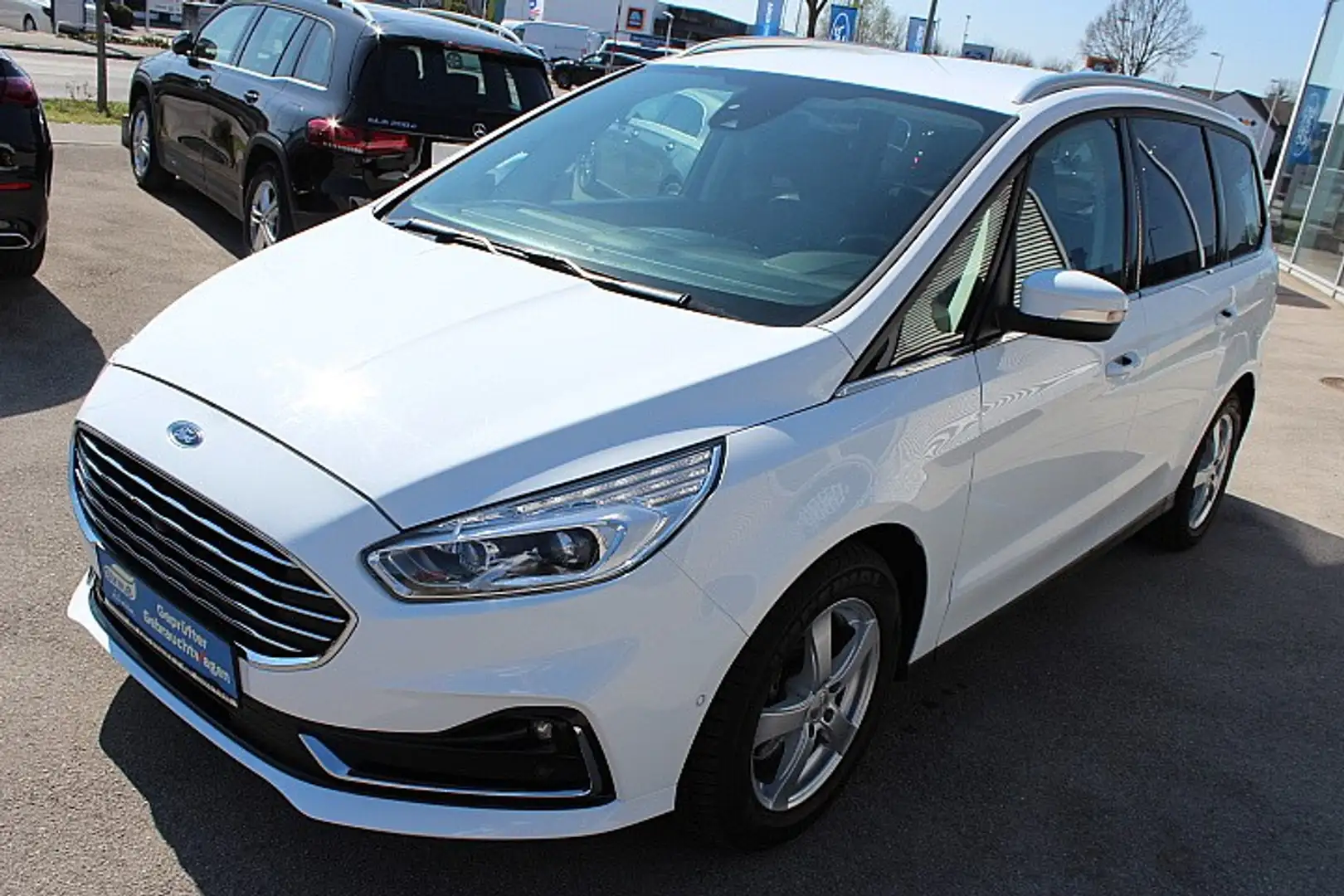 Ford Galaxy 2,0 EcoBlue SCR Titanium Aut. Blanc - 2