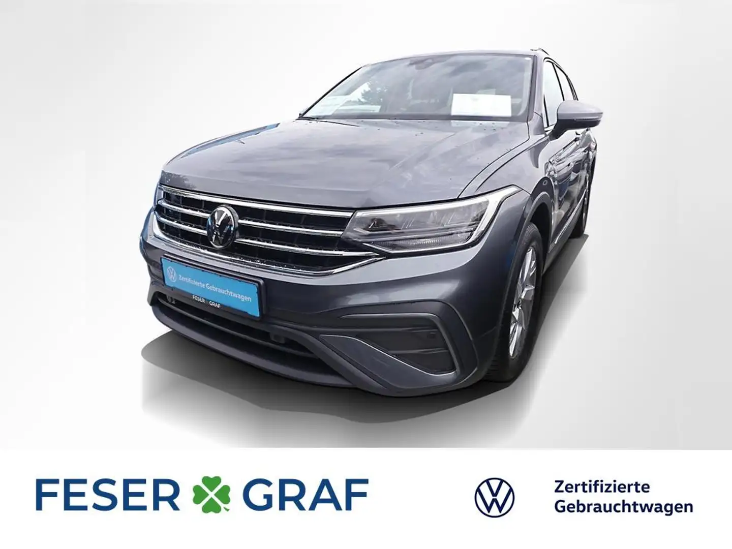 Volkswagen Tiguan Allspace 1.5 TSI Life DSG 7Si AHK Sitzh. Gris - 1