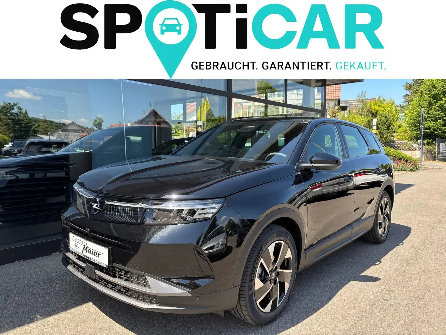 Opel Grandland X Grandland 1.2 MHEV Edition RFK+NAVI+KLIMAAUT+LHZ Černá - 1