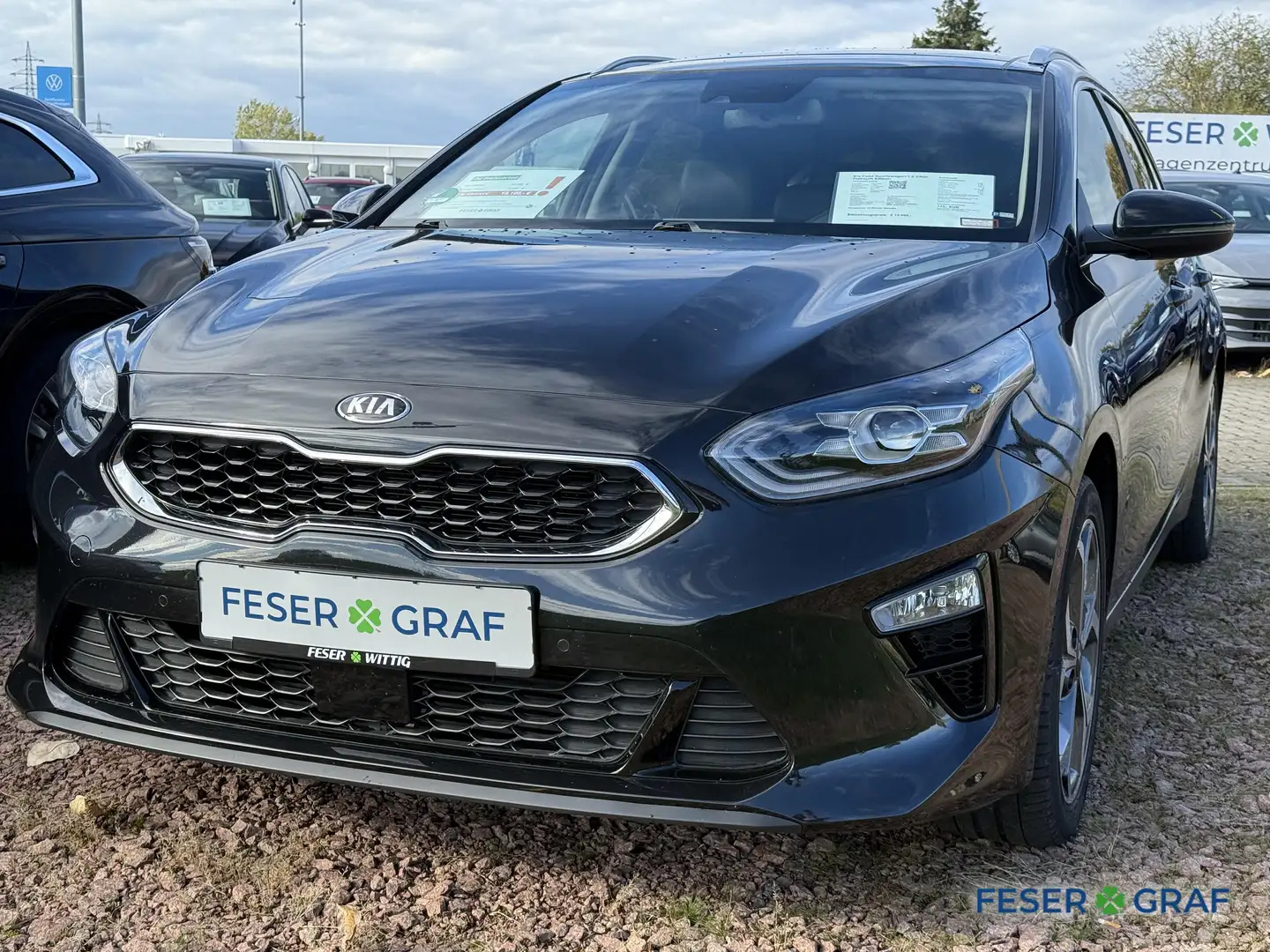 Kia Ceed SW / cee'd SW 1.6 CRDi Platinum Edition LED/GRA/4xSHZ/Kamera Noir - 2