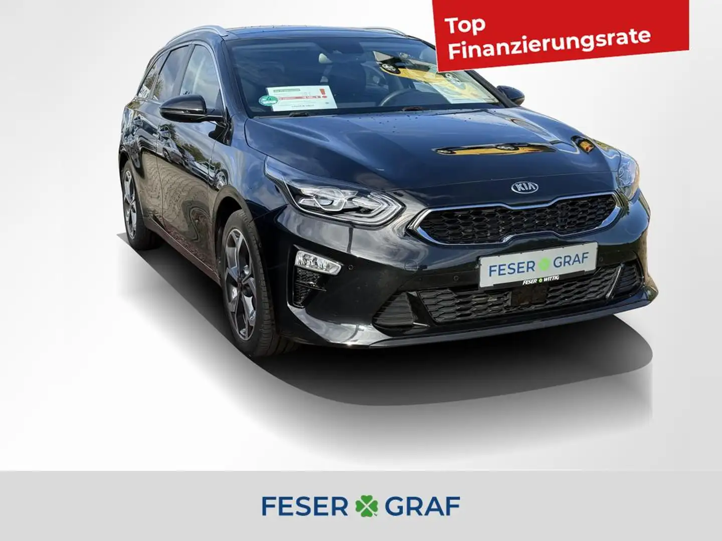 Kia Ceed SW / cee'd SW 1.6 CRDi Platinum Edition LED/GRA/4xSHZ/Kamera Noir - 1