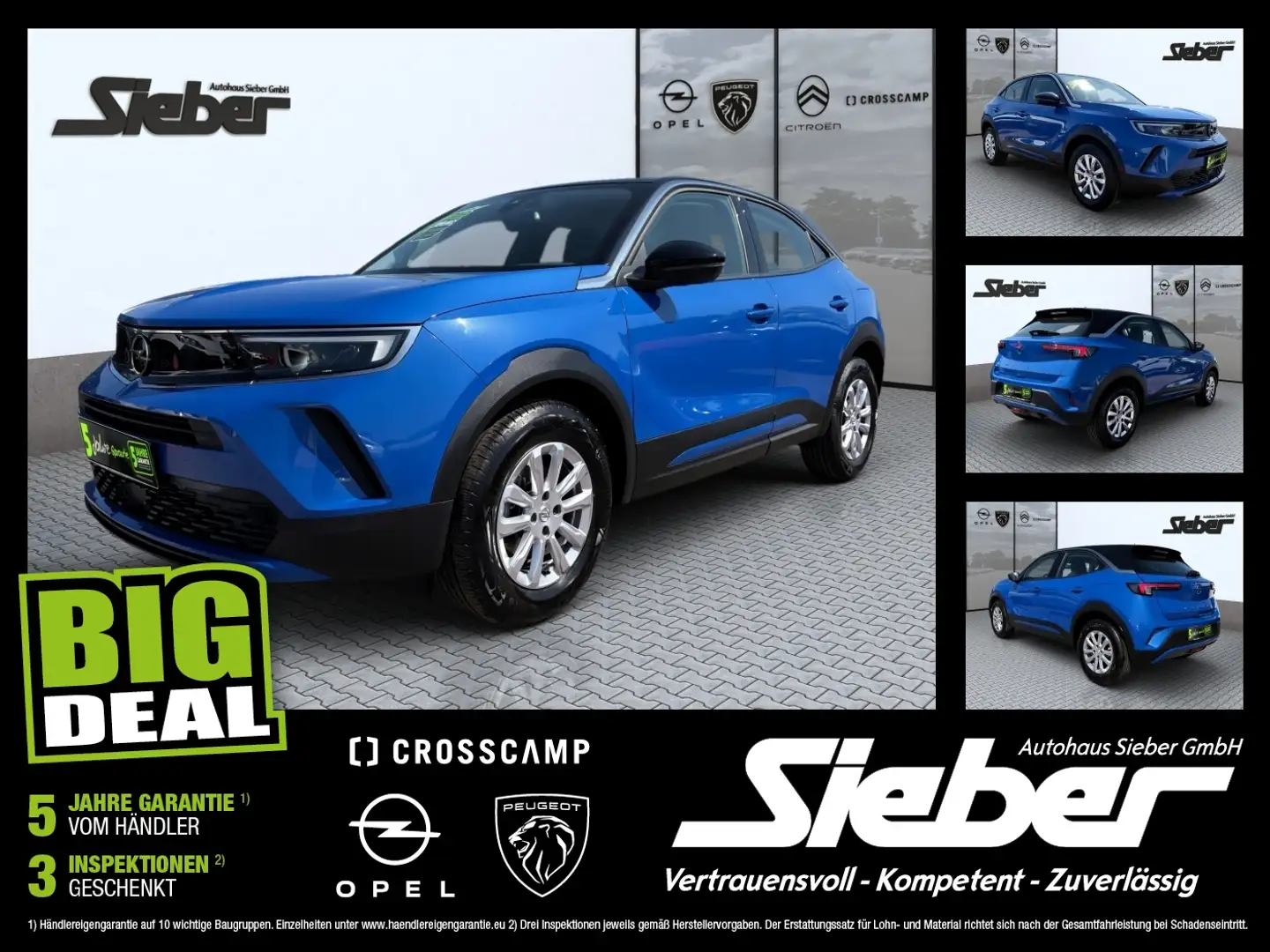 Opel Mokka 1.2 Turbo Edition LED Kamera Sitzhzg Blauw - 1