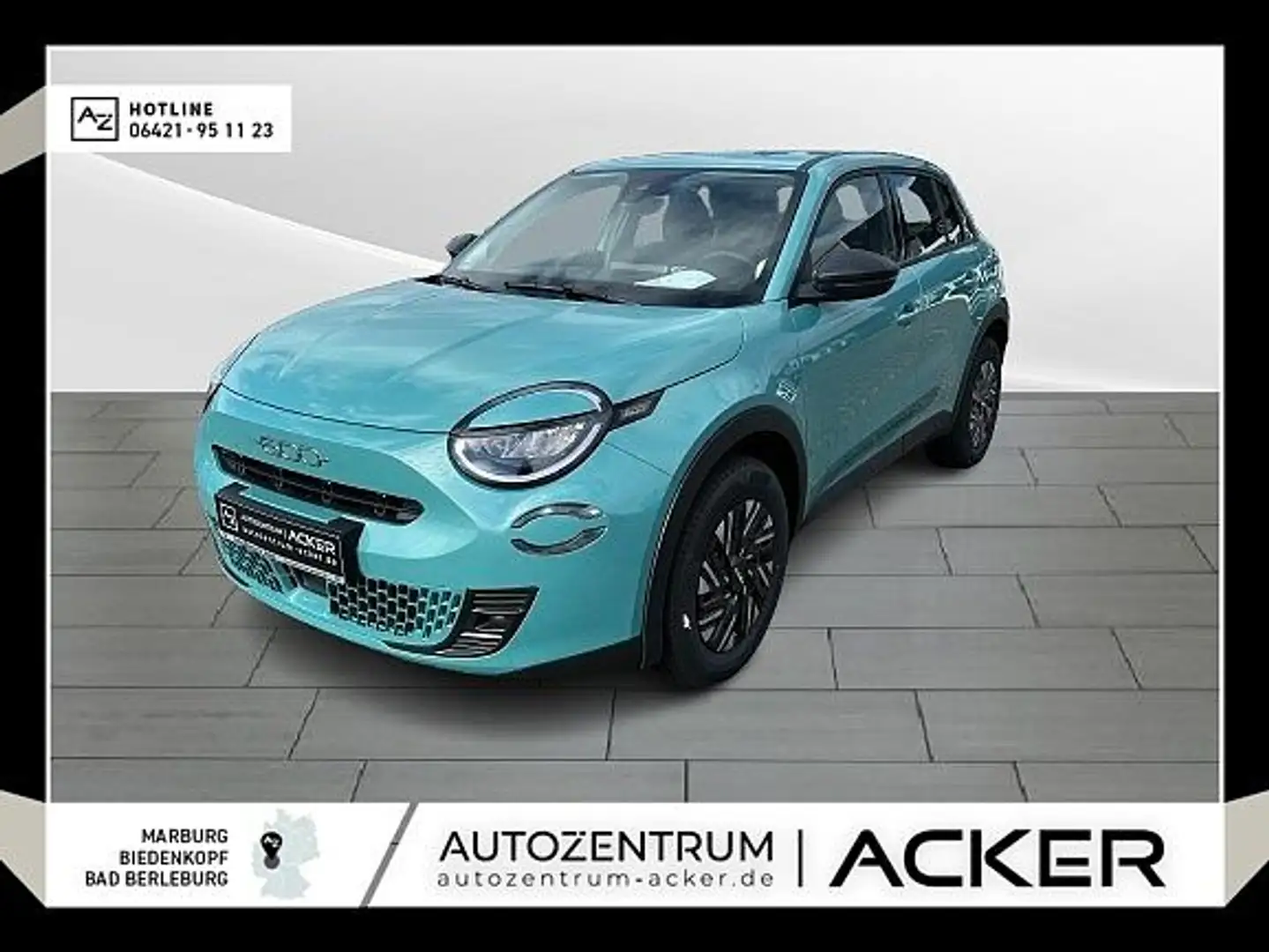 Fiat 600 Hybrid Sonderedition *Leasing ab 158,-* Blauw - 1