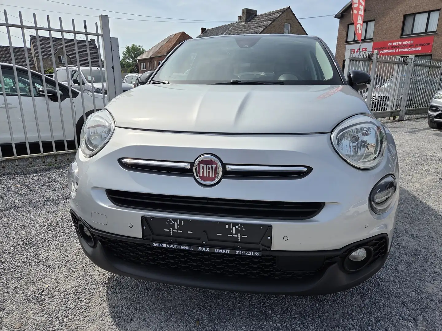 Fiat 500X 1.0☆1jOMNIUMGARANTIE☆NAVI☆CAM☆DAB☆ADAPCRUISE☆PARKS Argent - 2