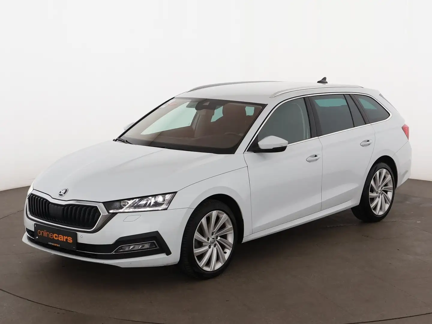 Skoda Octavia Combi 2.0 TDI Style Aut MATRIX HEAD-UP Weiß - 2