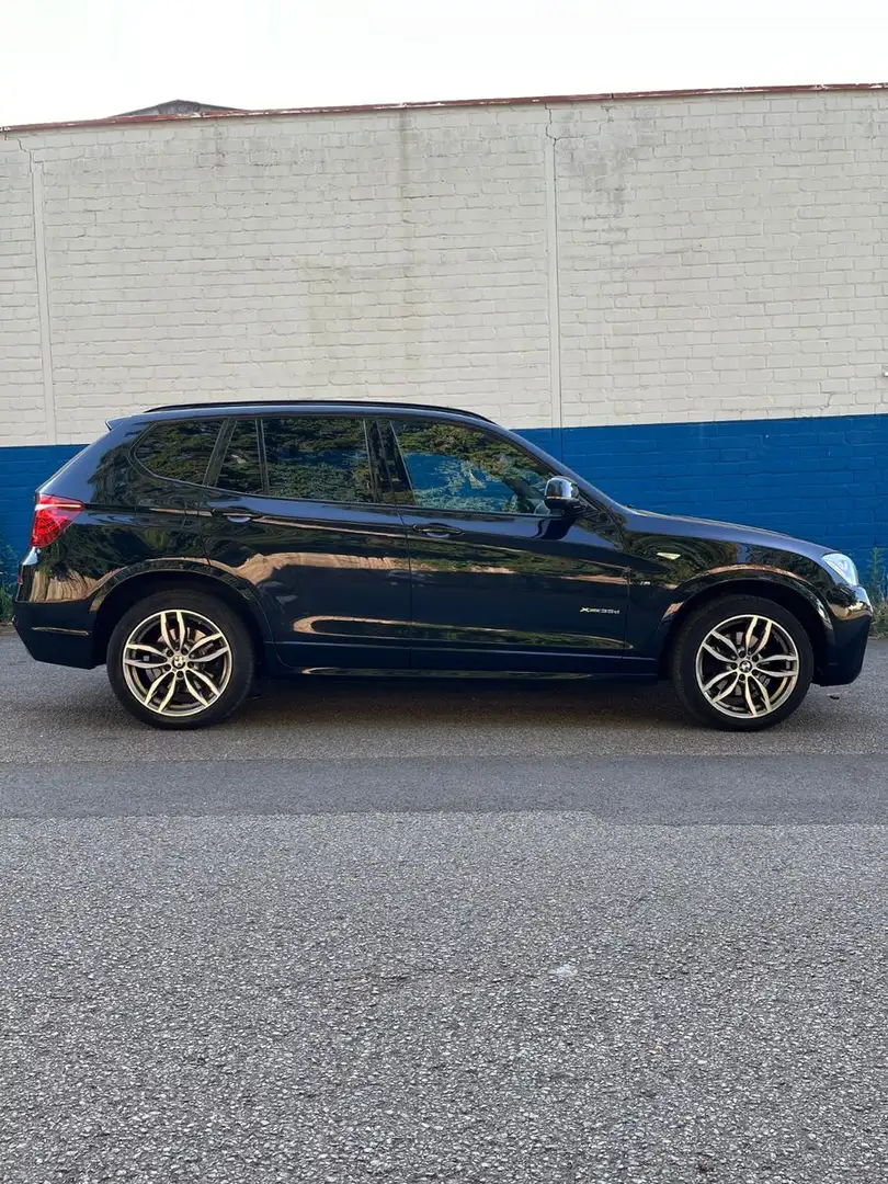 BMW X3 xDrive 35 d M Sport-Leder-Navi-H&K-AHK Noir - 2