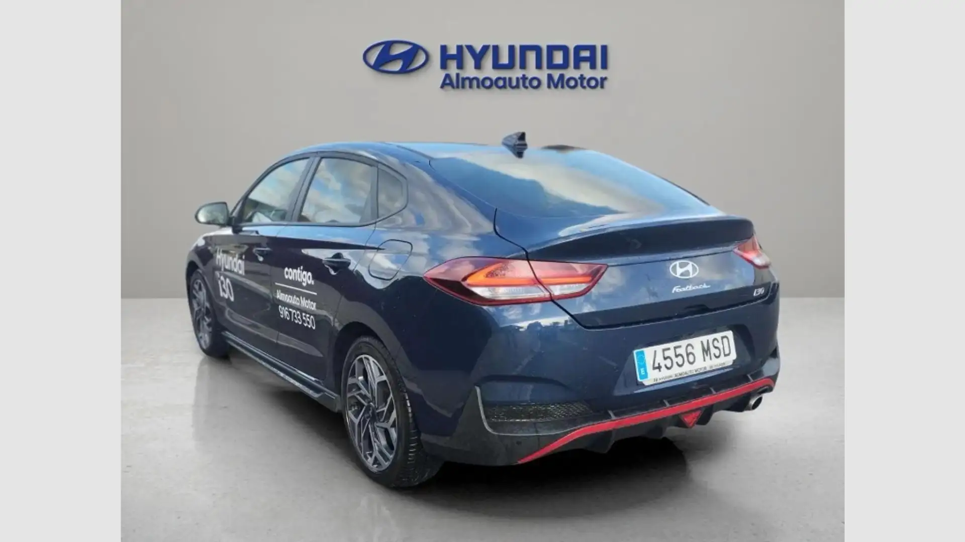 Hyundai i30 FB 1.0 TGDI N Line 100 Blau - 2