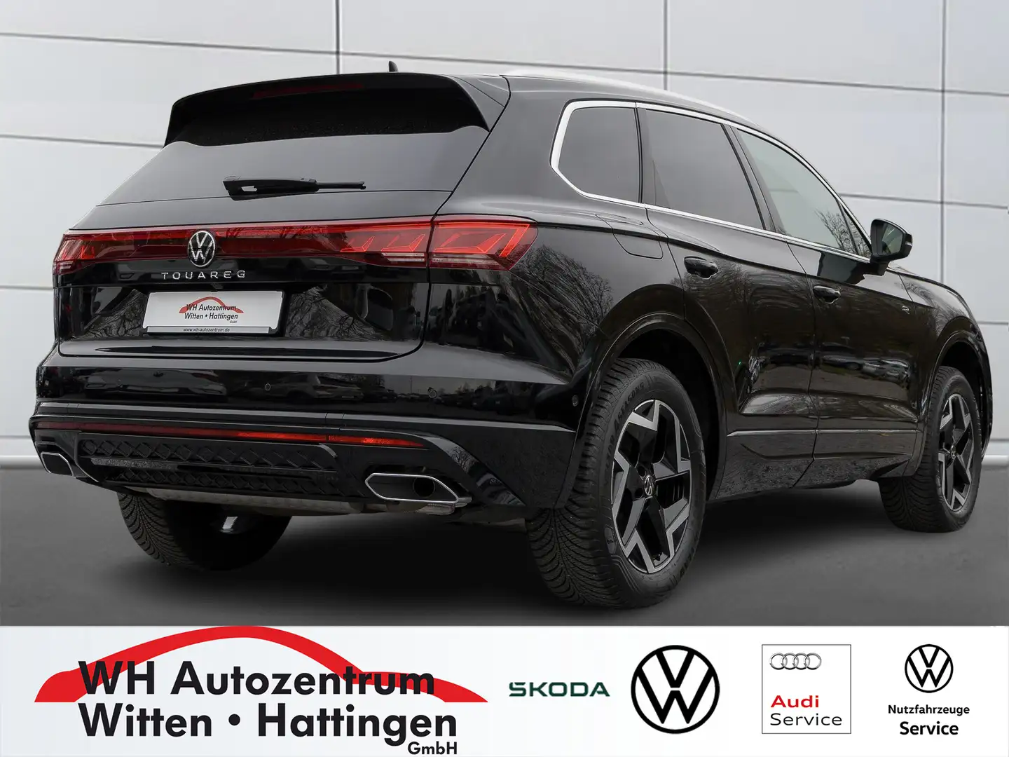 Volkswagen Touareg 3.0 TDI 4Motion R-Line LUFTFEDERUNG AHK REARVIE... Schwarz - 2