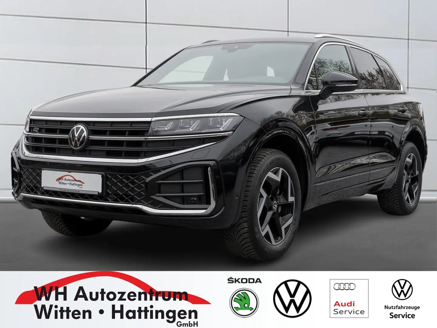 Volkswagen Touareg 3.0 TDI 4Motion R-Line LUFTFEDERUNG AHK REARVIE... Schwarz - 1