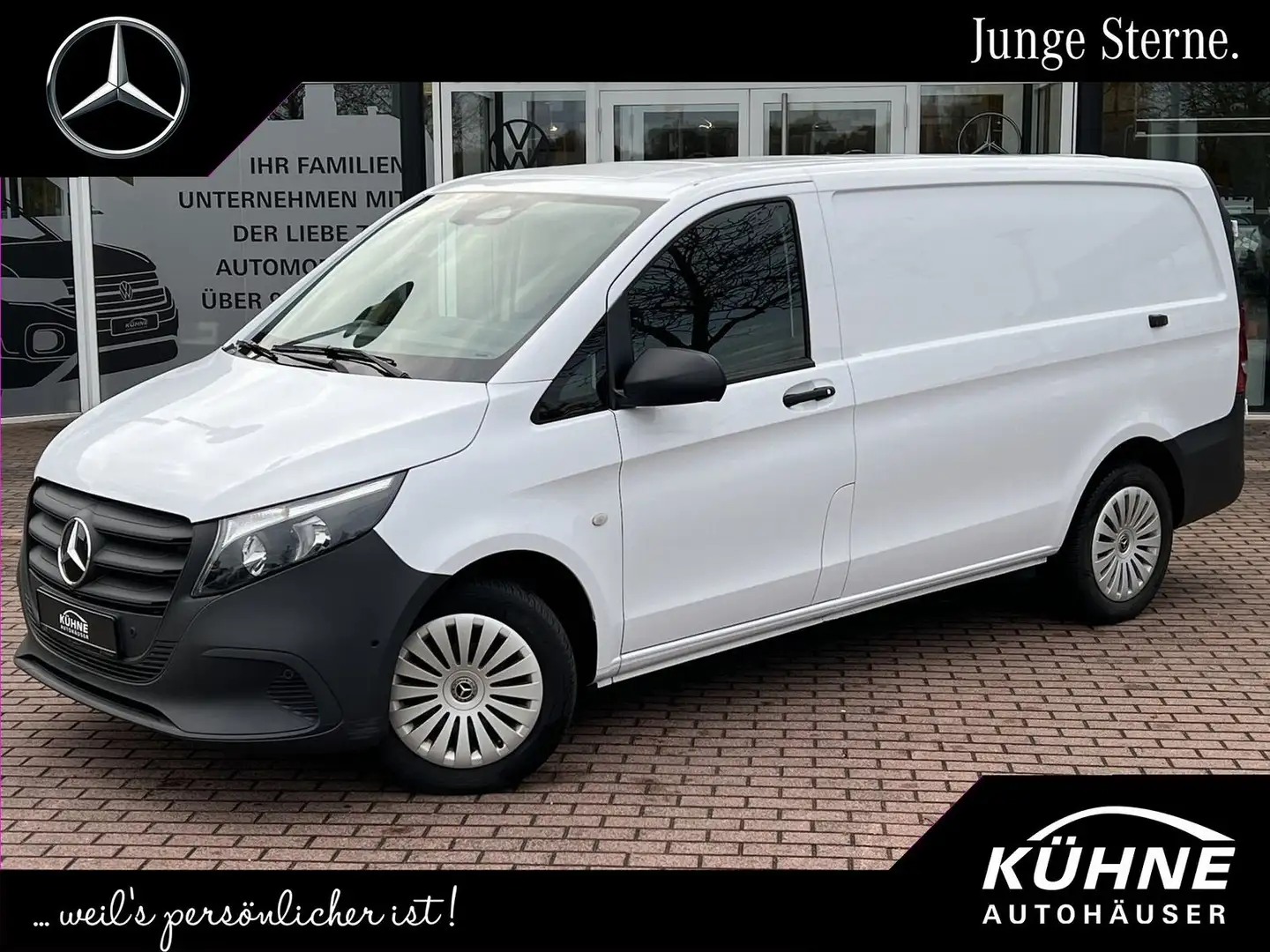 Mercedes-Benz Vito 116 CDI Kasten PRO Lang MBUX *NEUES MODELL* Weiß - 1