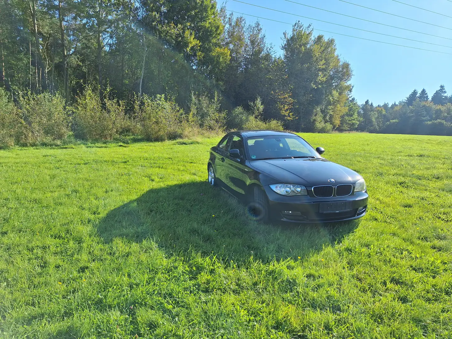 BMW 118 1er Coupe Diesel 118d Coupe Aut. Černá - 1
