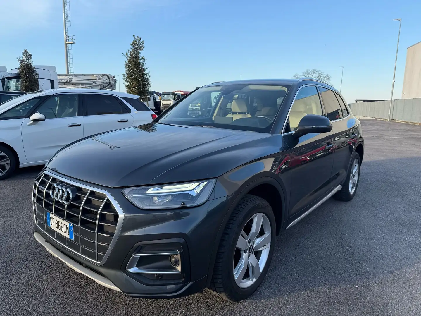 Audi Q5 Q5 40 2.0 tdi mhev 12V Business Advanced quattro Gris - 1