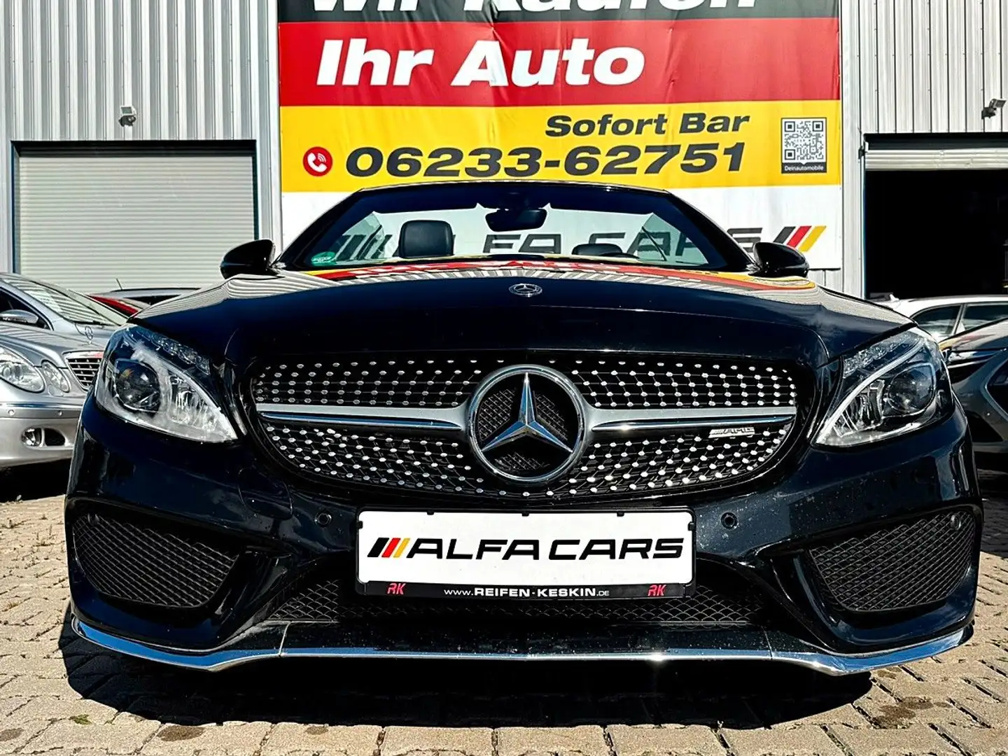 Mercedes-Benz C 180 /AMG LINE/NAVI/VOLL SHEFT/PDC/SHZ Schwarz - 2