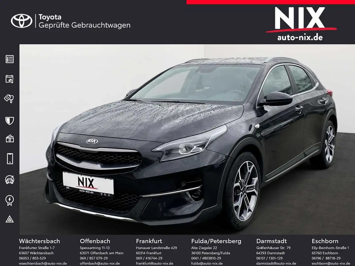 Kia XCeed 1.5 T-GDI OPF SPIRIT KAMERA Schwarz - 1
