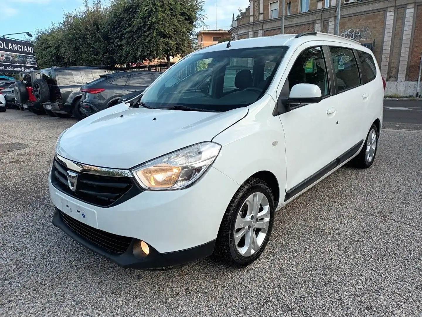 Dacia Lodgy 1500 DCI PRESTIGE 110CV 7POSTI NAVI PDC"16 ITALIA Bianco - 2