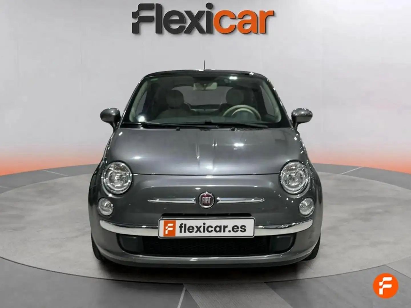 Fiat 500 1.2 8v 69 CV Lounge Grijs - 2