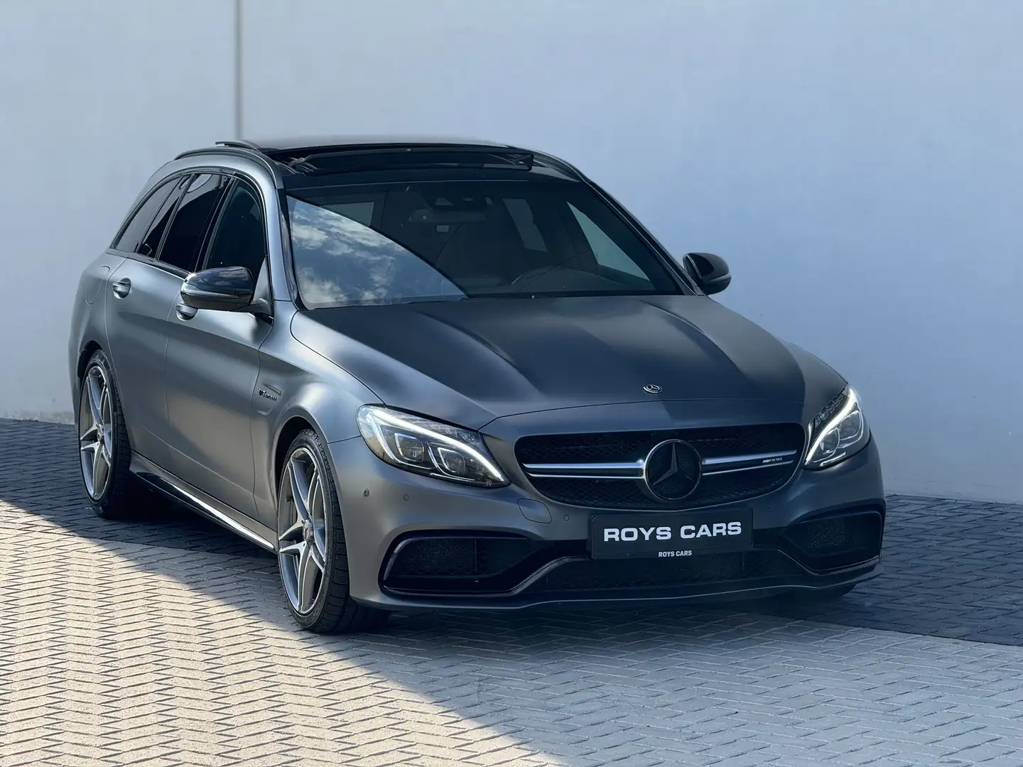 Mercedes-Benz C 63 AMG T -PANO/BUCKET SEATS/BURMESTER/KEYLESS Gris - 1
