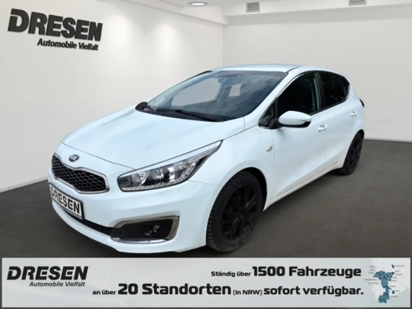 Kia Ceed / cee'd DREAM TEAM 1.4 KLIMA,SITZHZG,LENKRADHZG Blanc - 1