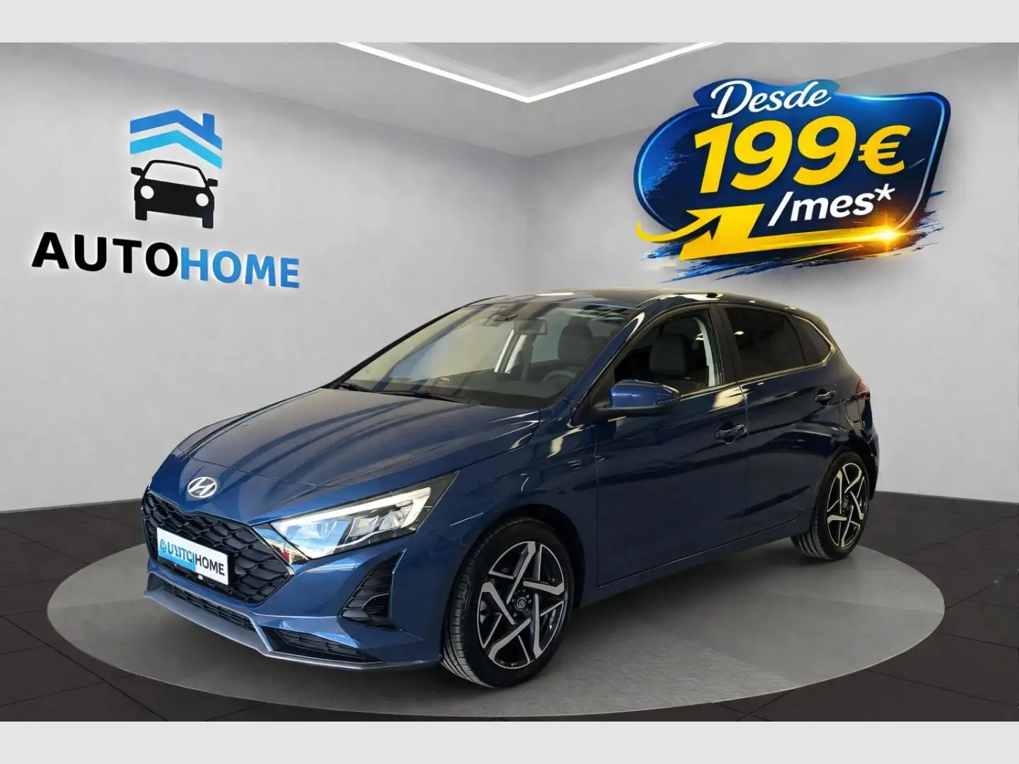 Hyundai i20 1.0 TGDI Tecno 48V DT 100 Azul - 1