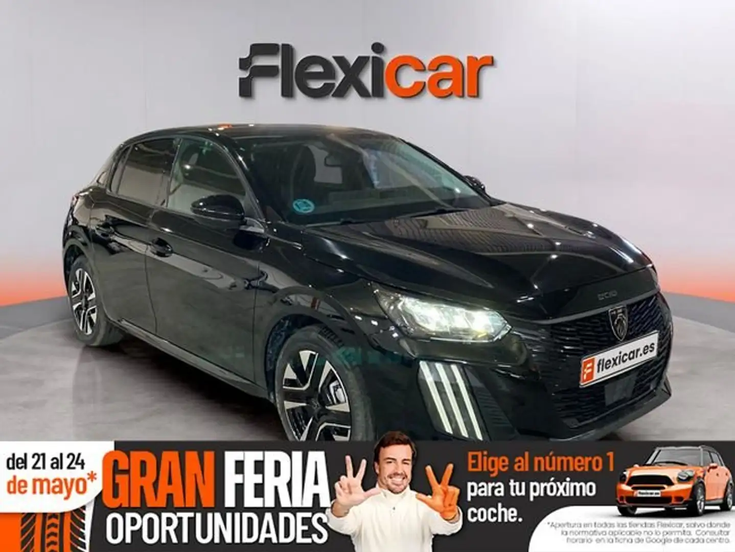 Peugeot 208 Allure Gasolina 100 S&S 6 Vel. MAN Negro - 1