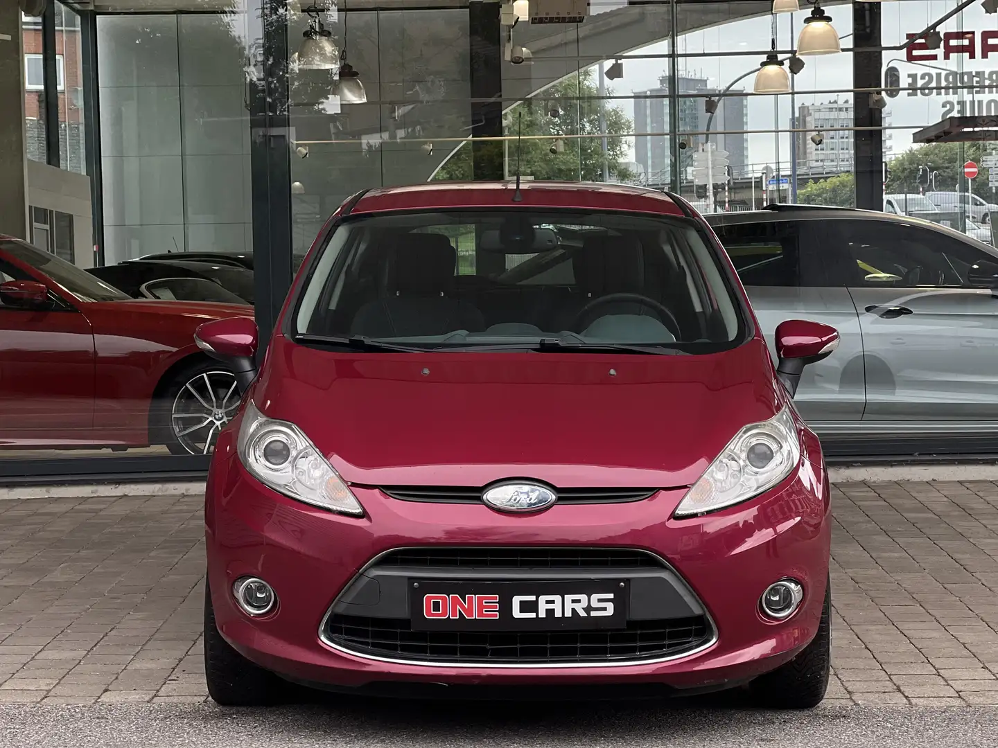 Ford Fiesta 1.2i (44kw 60cv) AIRCO-ABS-VE-VC-JA-GAR 1AN Rood - 2