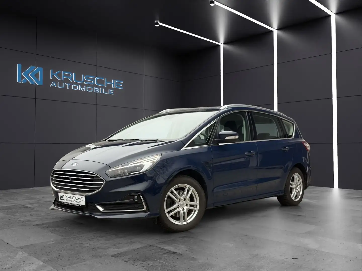 Ford S-Max Titanium *SHZ*LHZ*RFK*AHK*LED*5-Sitzer* Blau - 1