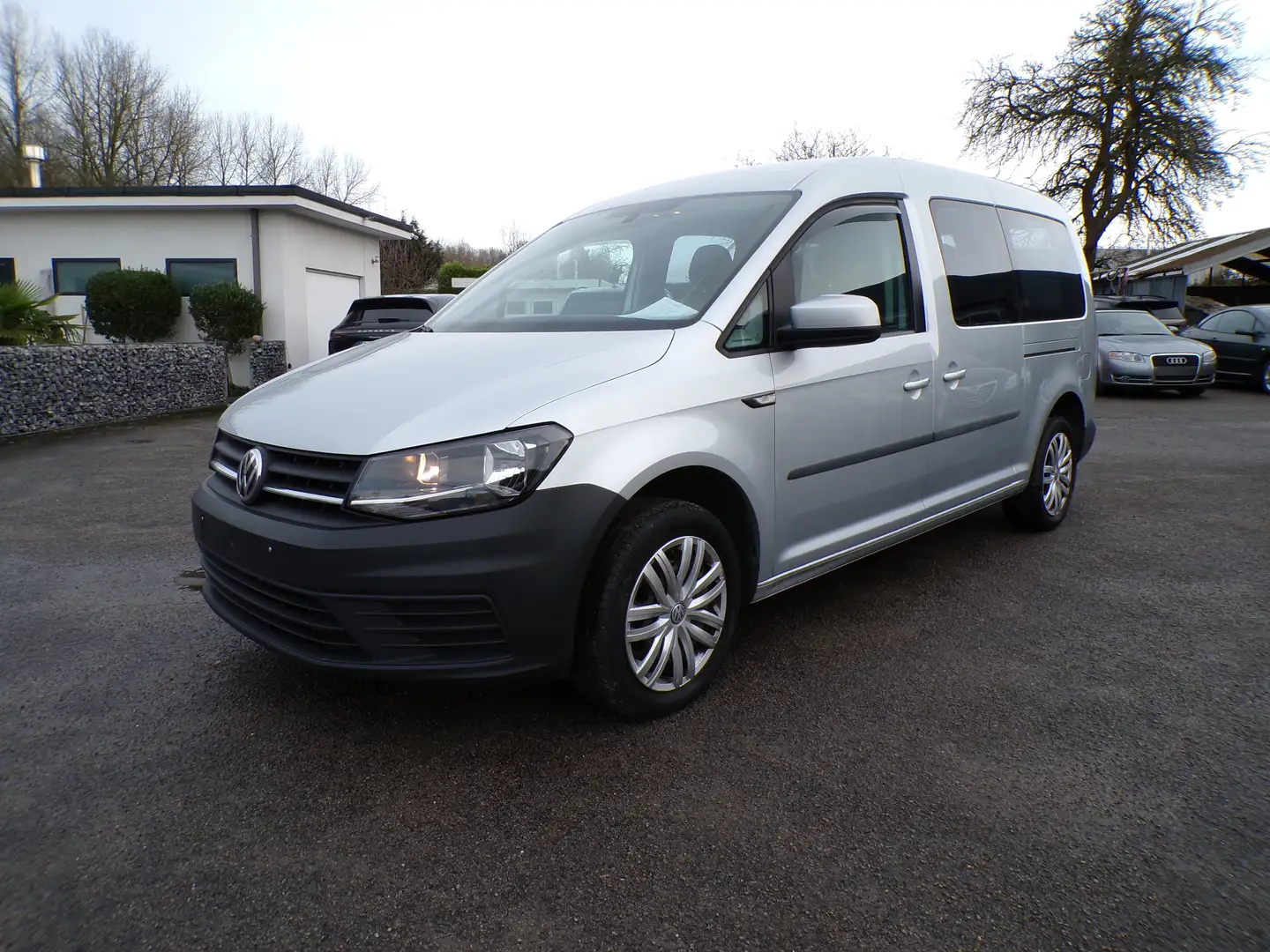 Volkswagen Caddy Maxi Combi 2.0 TDI Navi/5-Zit/Lichte Vracht Argent - 1