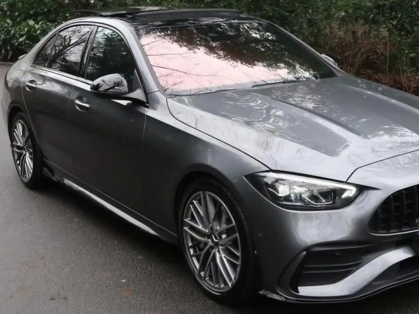 Mercedes-Benz C 43 AMG C 43 AMG 408 pk Speedshift AMG 4MATIC Limousine Grijs - 1