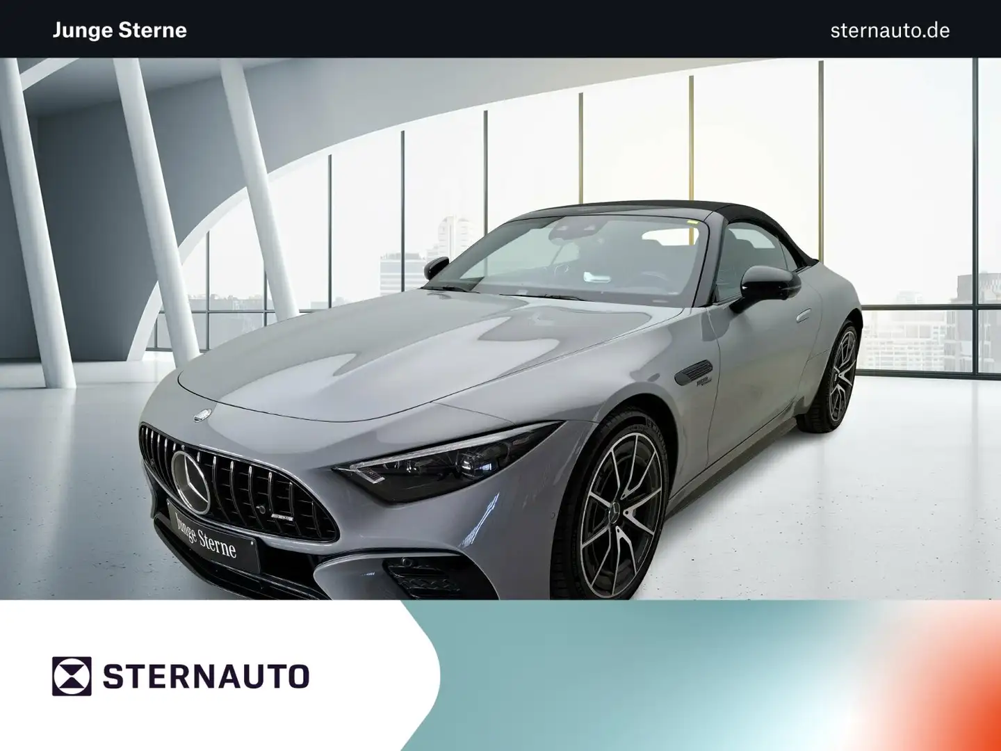 Mercedes-Benz SL 43 AMG SL 43 V8 Styling AMG Night Burmester Distro 20" Grau - 1