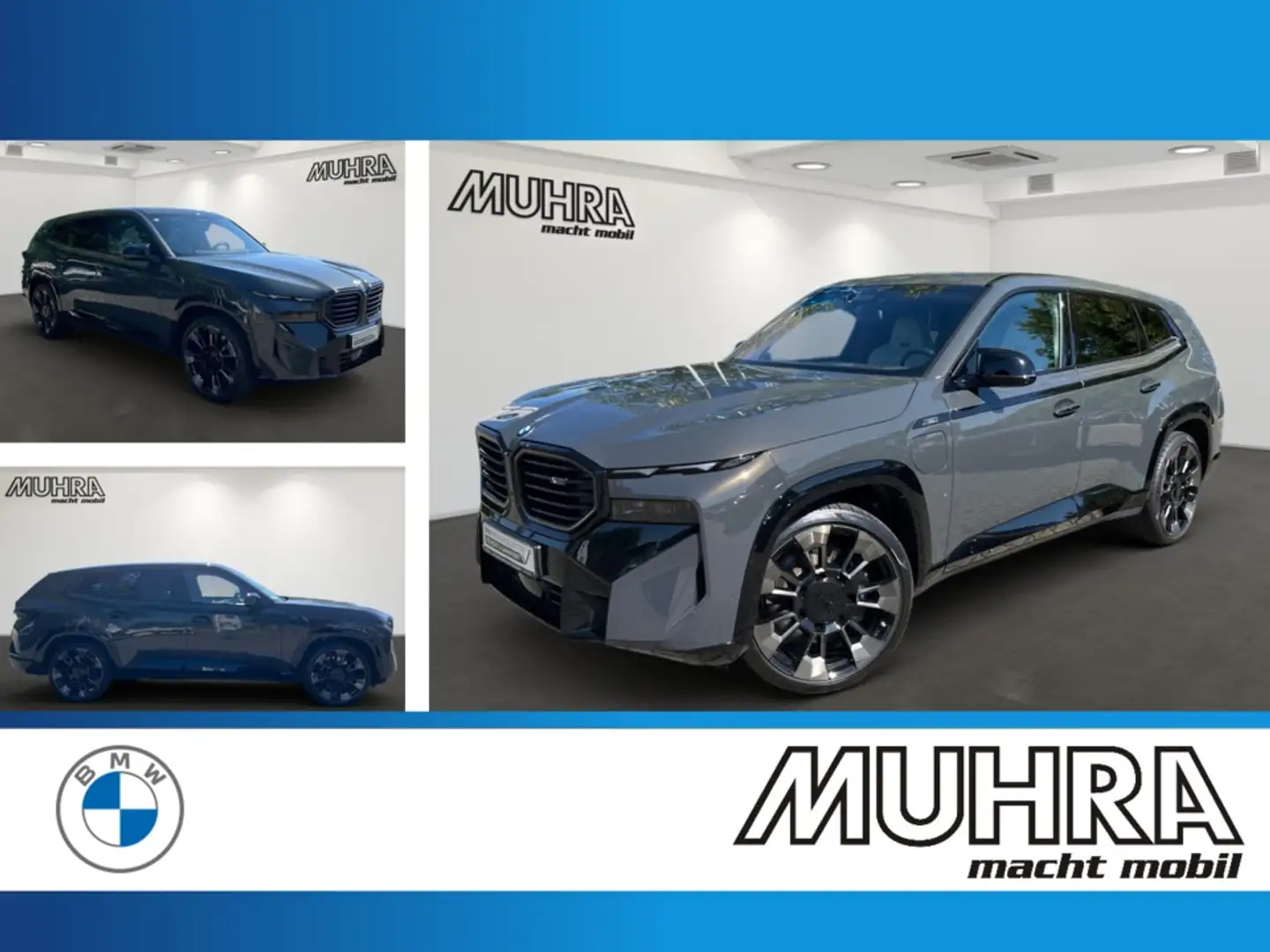 BMW XM 50e 23" Autobahnassistent AHK Massage H/K PA+ Šedá - 1