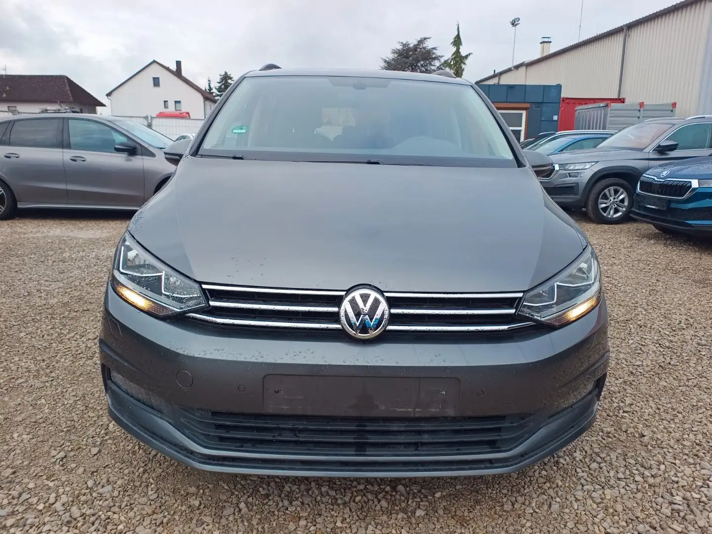Volkswagen Touran Comfortline BMT/Start-Stopp, 7 Sitze, Nav Gris - 2