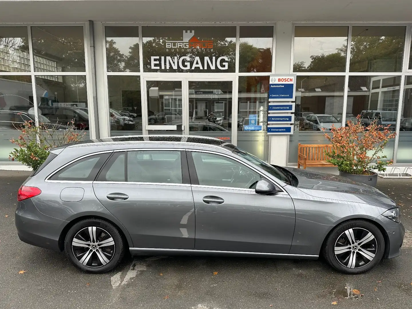 Mercedes-Benz C 200 T d/AVANTG/9G/PANO/NAVI/BURM/LED/PARKASS Gris - 2