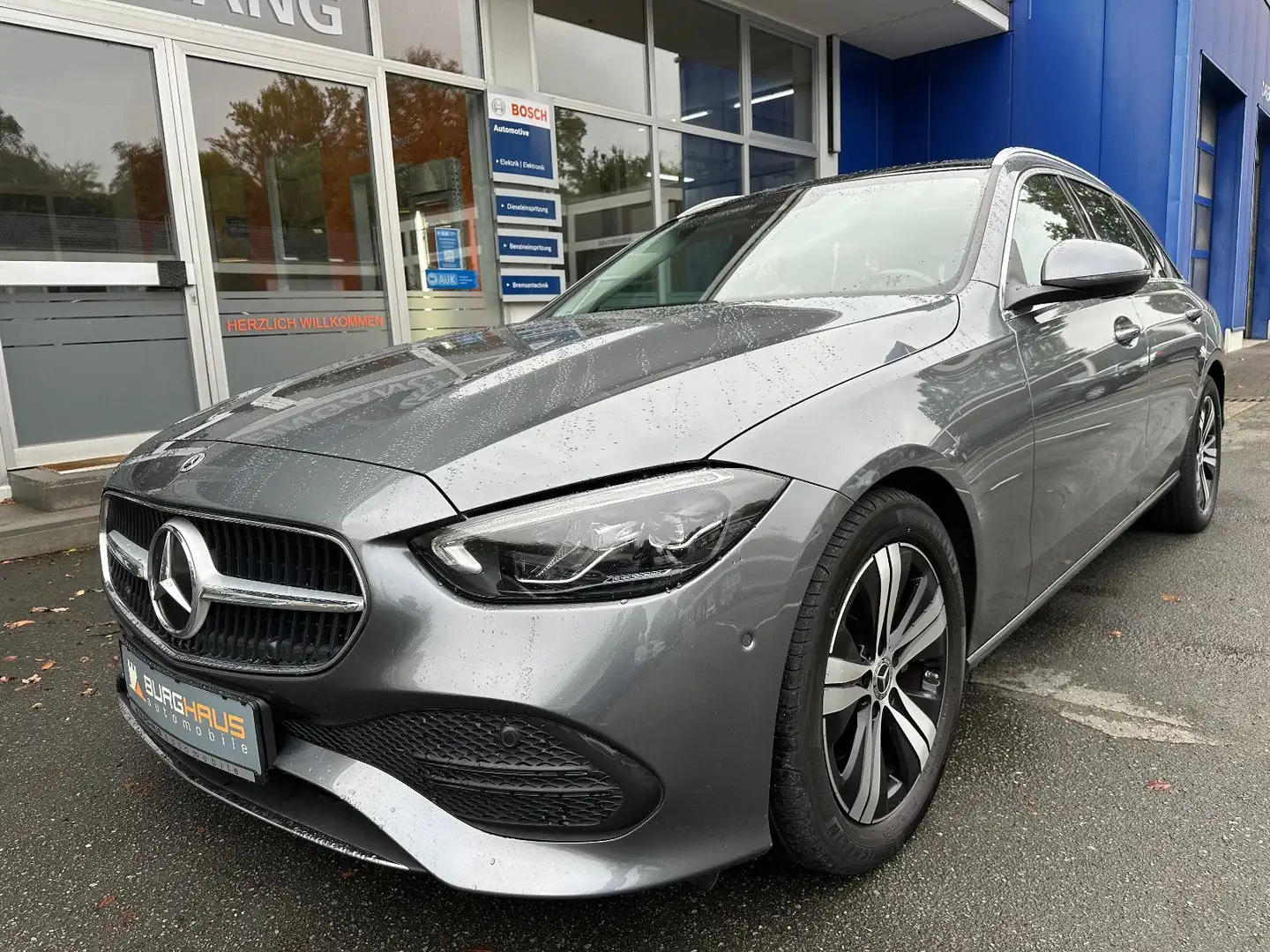 Mercedes-Benz C 200 T d/AVANTG/9G/PANO/NAVI/BURM/LED/PARKASS Gris - 1