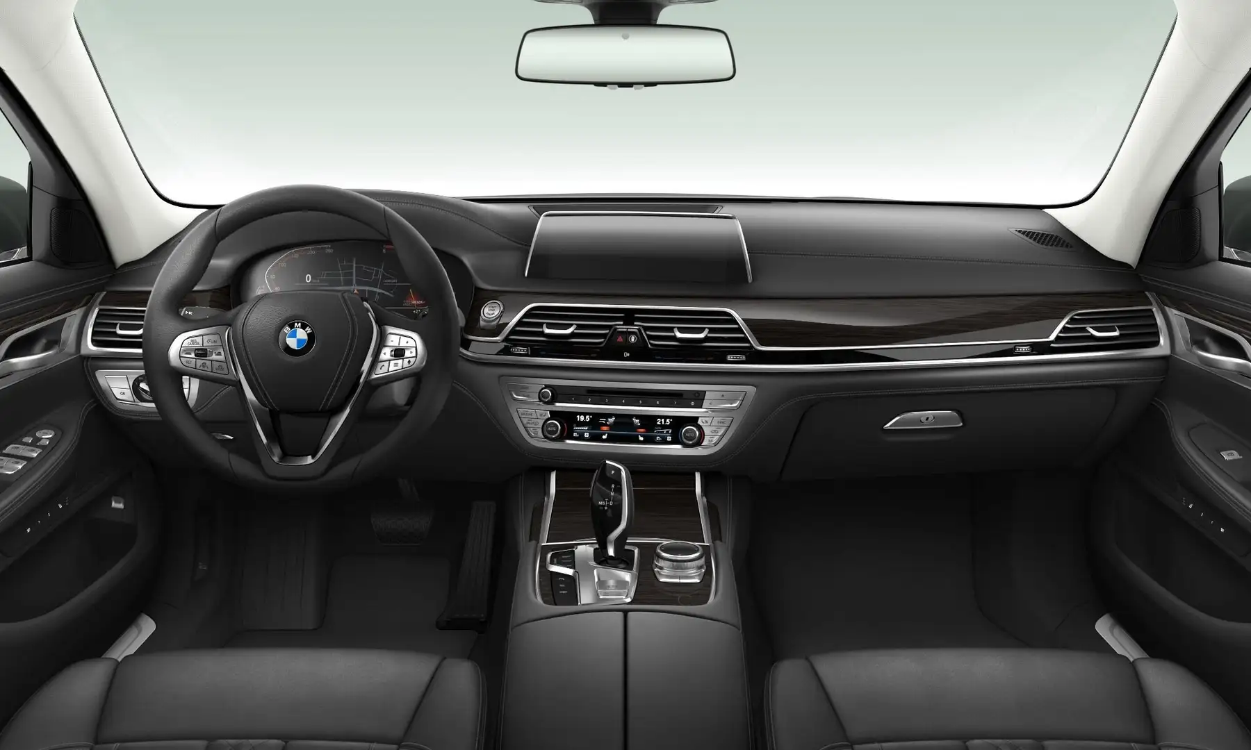 BMW 730 d DA-Prof Glasdach Massage 360°LASER Int-Lenk Schwarz - 2