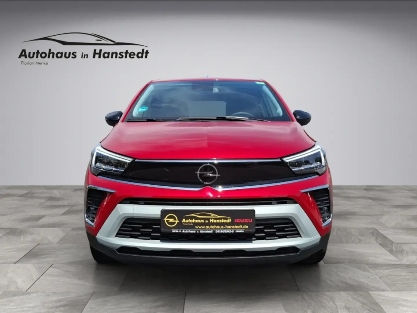 Opel Crossland 1.2 Turbo Elegance Paket 110PS 6 Gang LED Beheizb. Rojo - 2