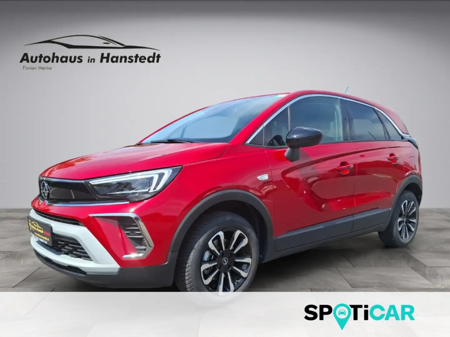 Opel Crossland 1.2 Turbo Elegance Paket 110PS 6 Gang LED Beheizb. Rojo - 1