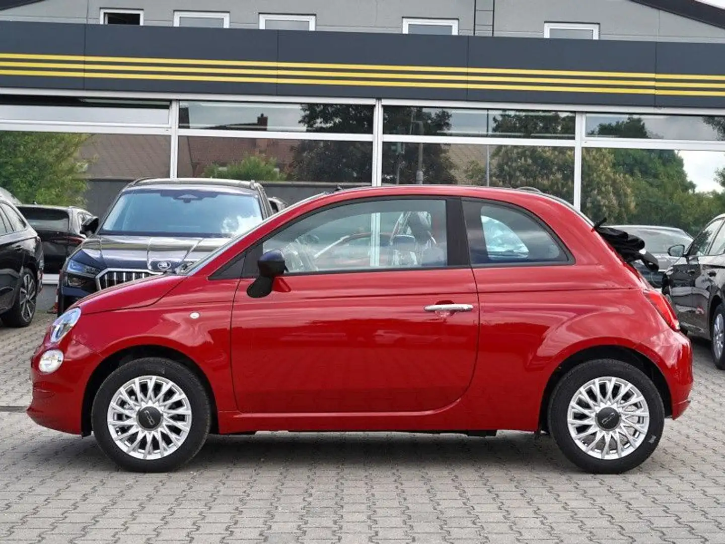 Fiat 500C HYBRID+ALU+CARPLAY+DAB Red - 2