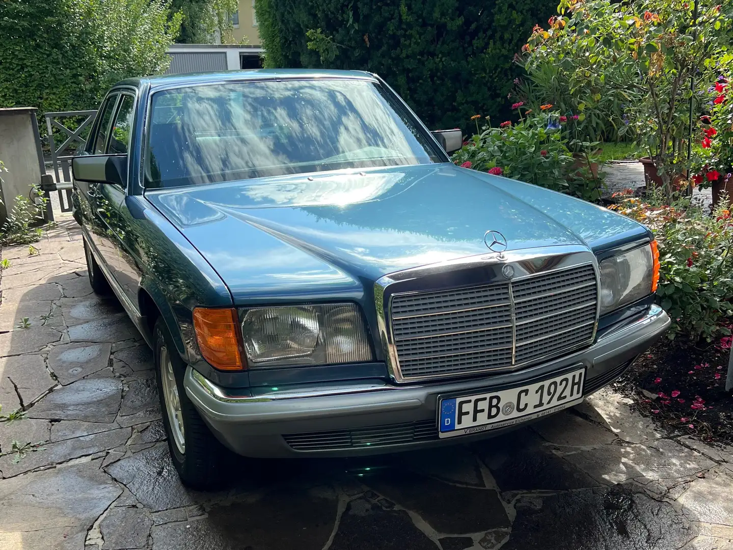 Mercedes-Benz 380 SE 380 Oldtimer Blau - 1