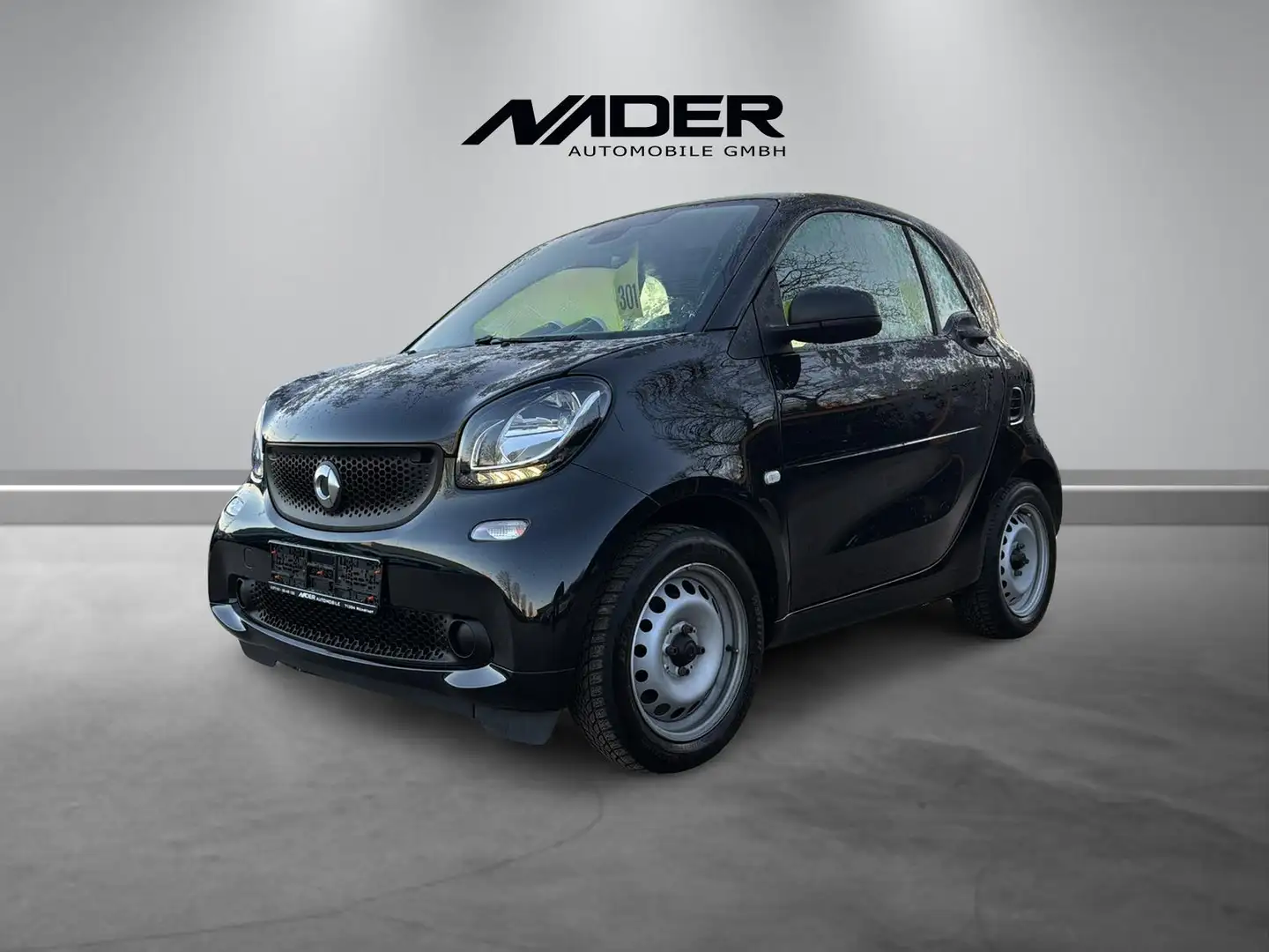 smart forTwo 1.0 KAT/Klima/LED/Tempomat/PDC/E-Fenster Schwarz - 1