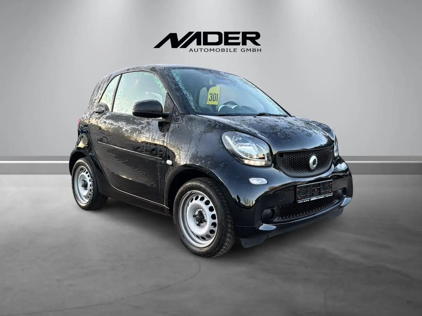 smart forTwo 1.0 KAT/Klima/LED/Tempomat/PDC/E-Fenster Schwarz - 2