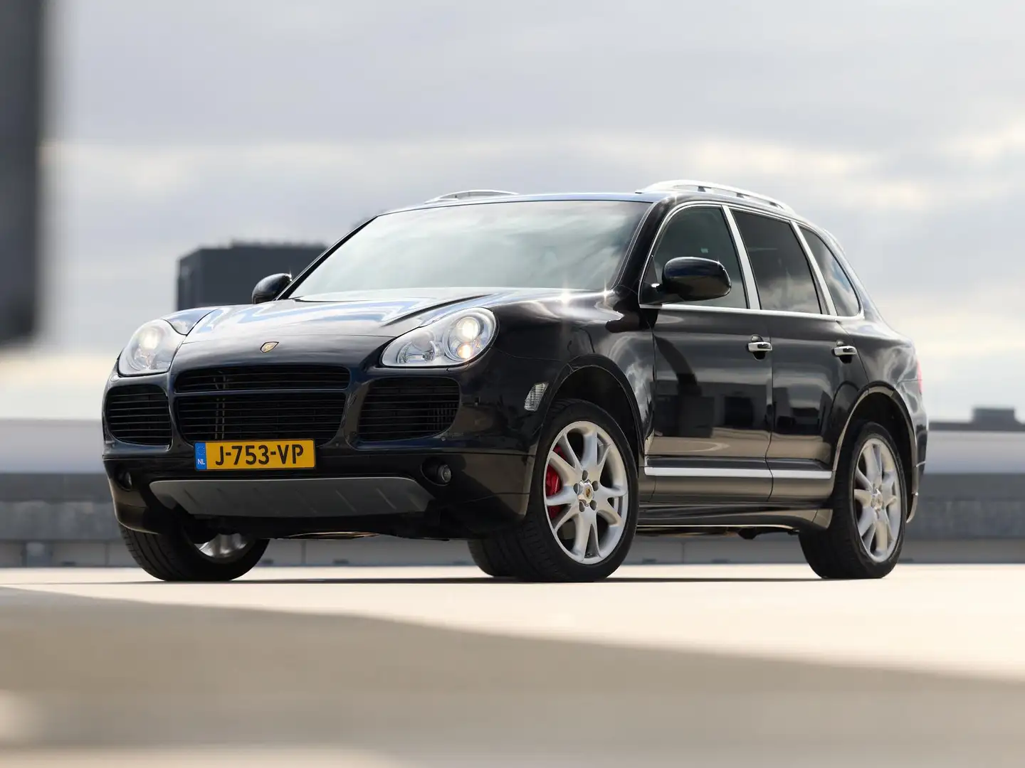 Porsche Cayenne 4.5 Turbo Zwart - 1