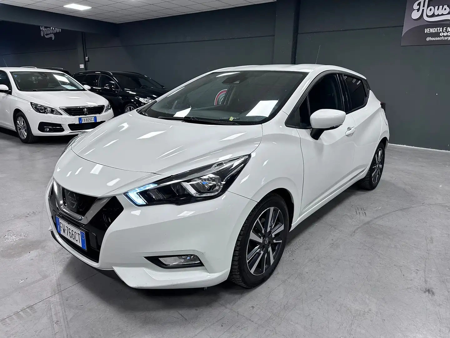 Nissan Micra Micra 1.5 dci N-Connecta 90cv Bianco - 1
