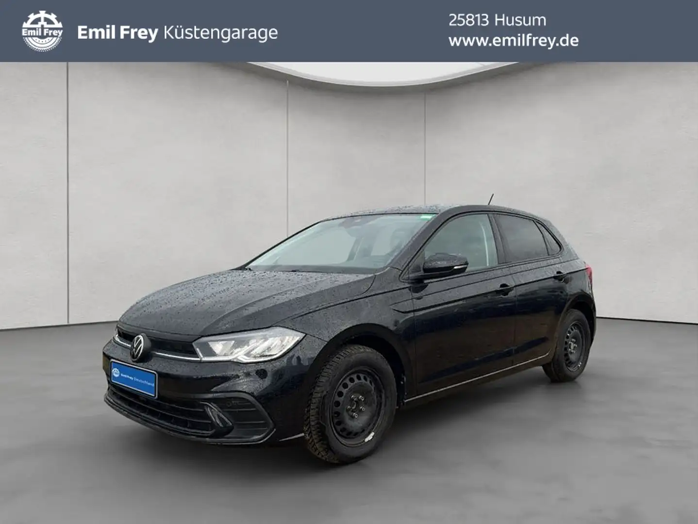 Volkswagen Polo 1.0 TSI OPF DSG Life KLIMA NAVI LED Schwarz - 1