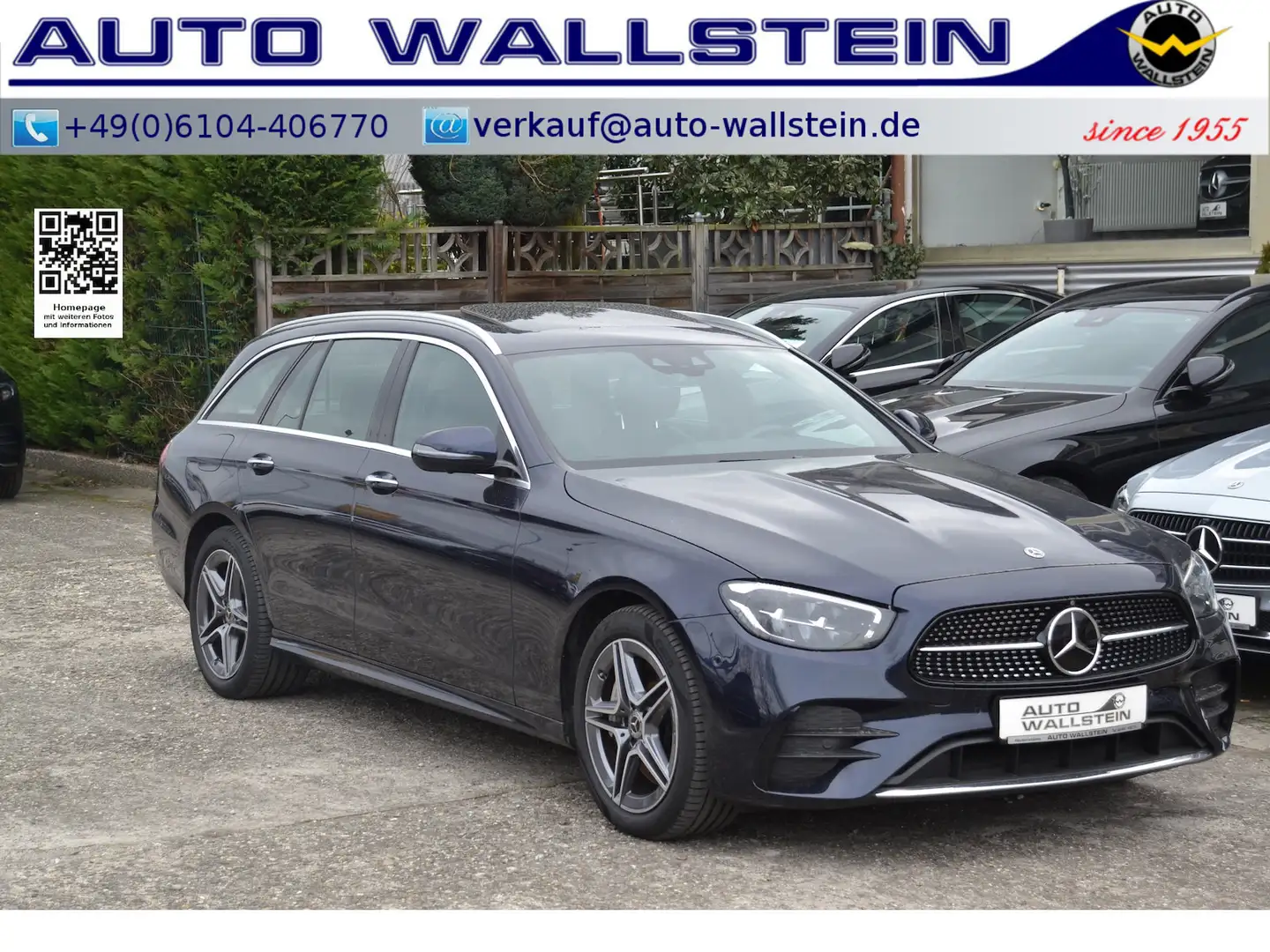 Mercedes-Benz E 300 T de AMG Line (Distronic SHD Memo KLGo 360 Blau - 1