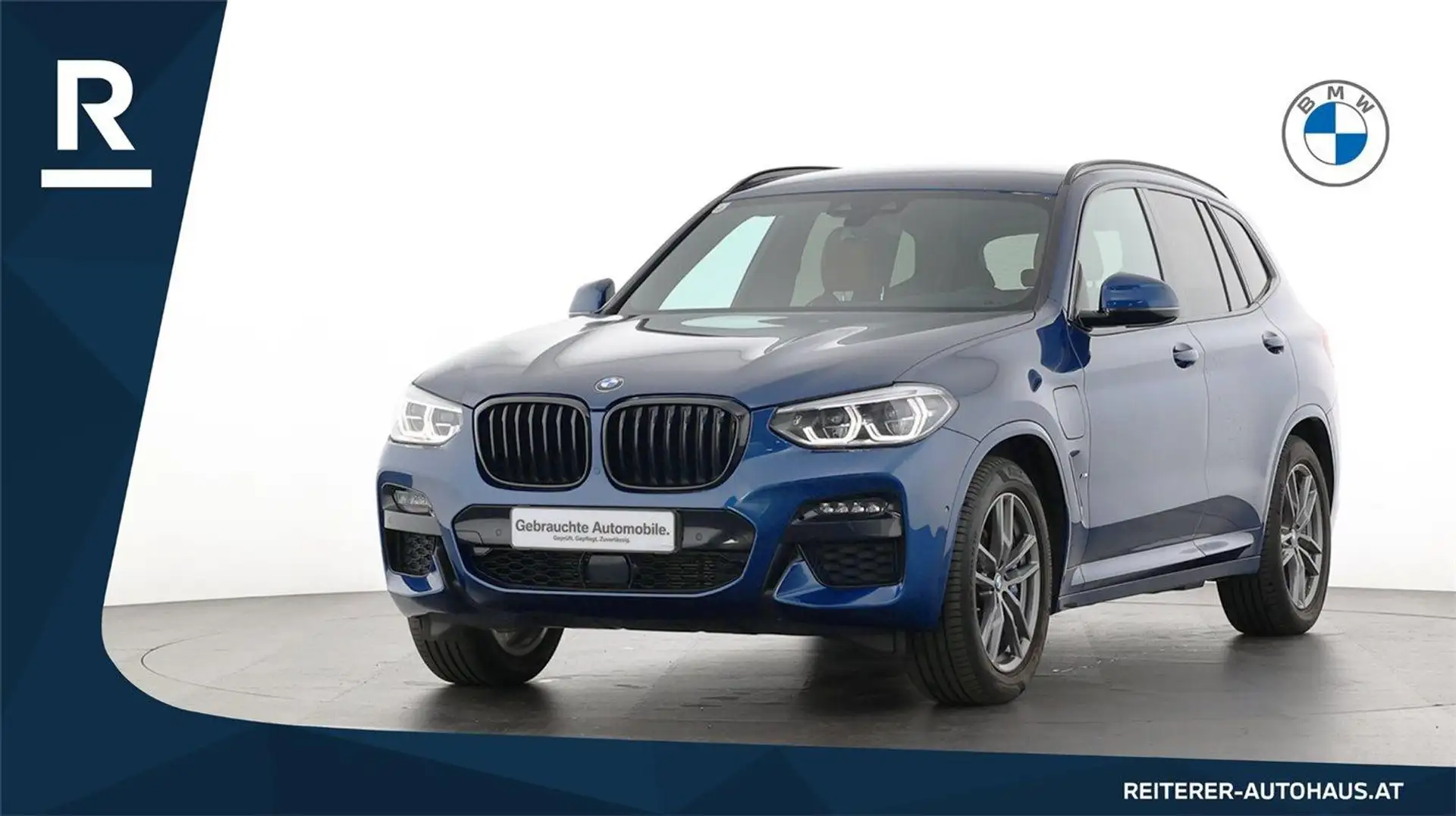 BMW X3 xDrive30e Blau - 1