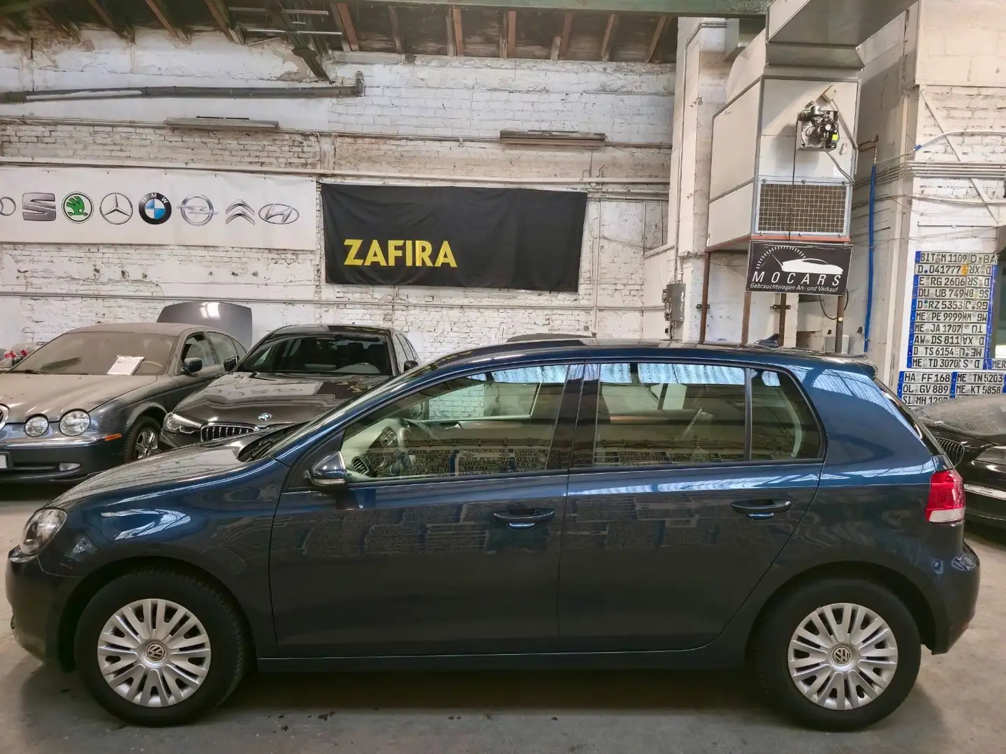 Volkswagen Golf VI *2.Hand*Navi*Tempomat*Top* Blau - 2