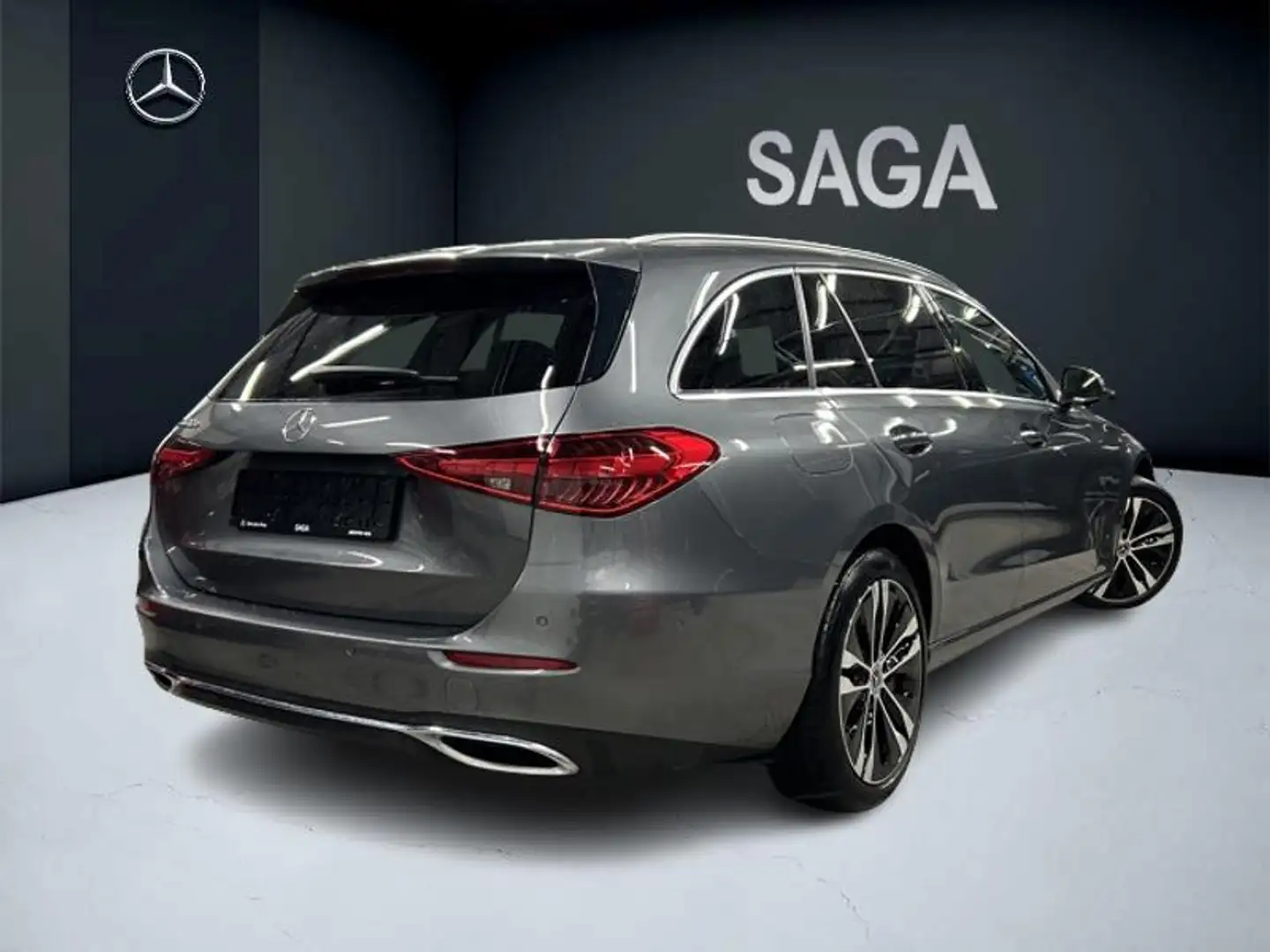 Mercedes-Benz C 300 e Break Luxury Line Gris - 2