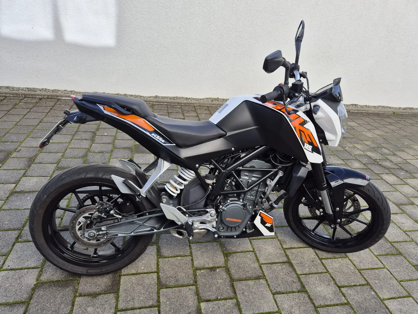 KTM 125 Duke Fehér - 1